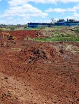 Construção do Parque Centenário (Barragem, Ilha, Passarelas)